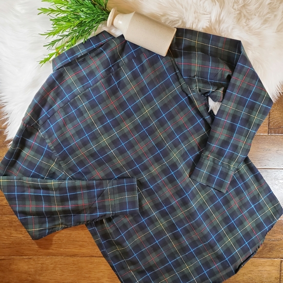 NEW IZOD Plaid Button Down Shirt | small - Picture 5 of 7